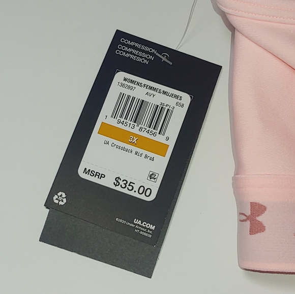 Under Armour Women's Sports Bra Size 3X - Picture 5 of 5